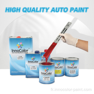 Couleurs de peinture de voiture de revêtement de couleur 1k pour la peinture auto-raffinée
